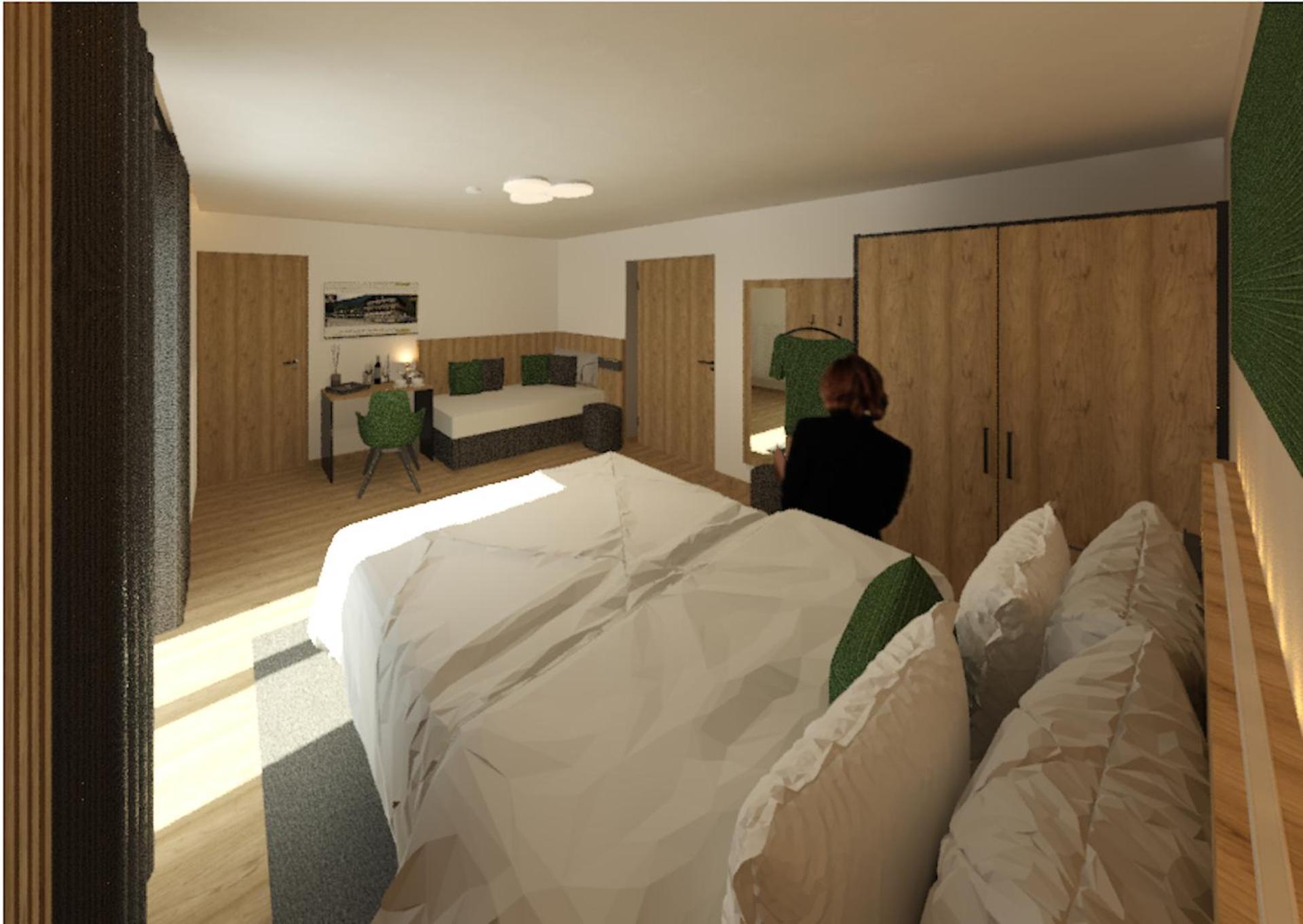 Hotel Krone Morter Buitenkant foto